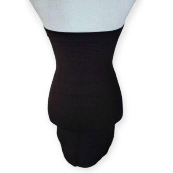 FOTEVER 21 XXI BLACK BODYCON STRAPLESS DRESS SZ.S EUC. - Picture 5 of 7